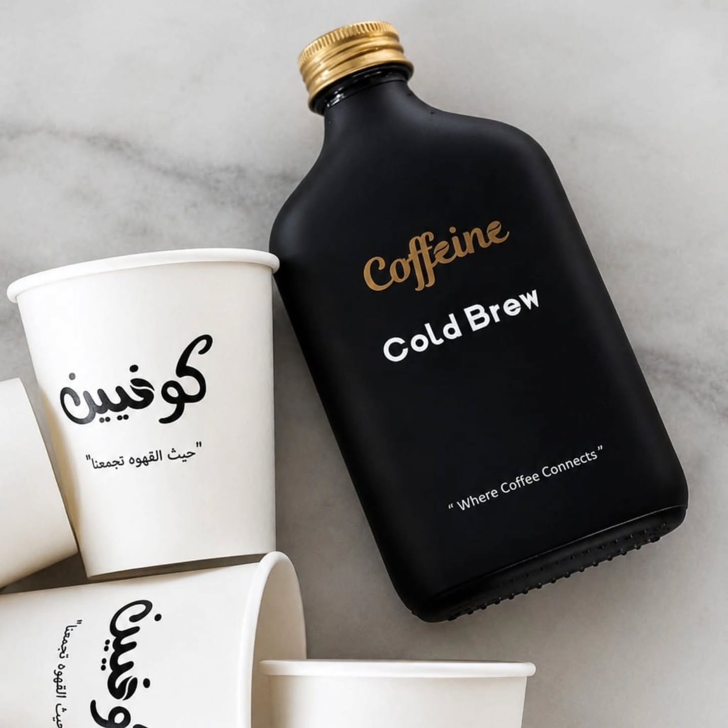 Coffeine Cold Brew bottle
